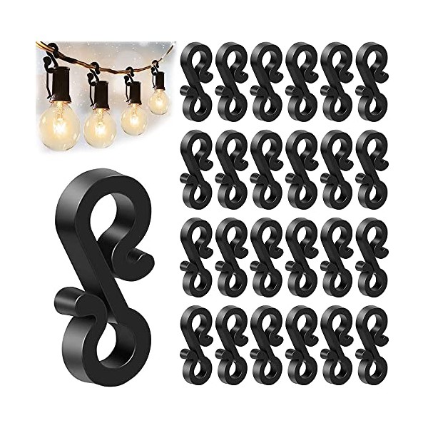 120Pcs Christmas Outdoor Light Clips, Light Clips Gutter, Hooks Outdoor