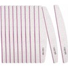 BREEZO 12PCS Professional Nail Files Double Sided Emery Board 100/180