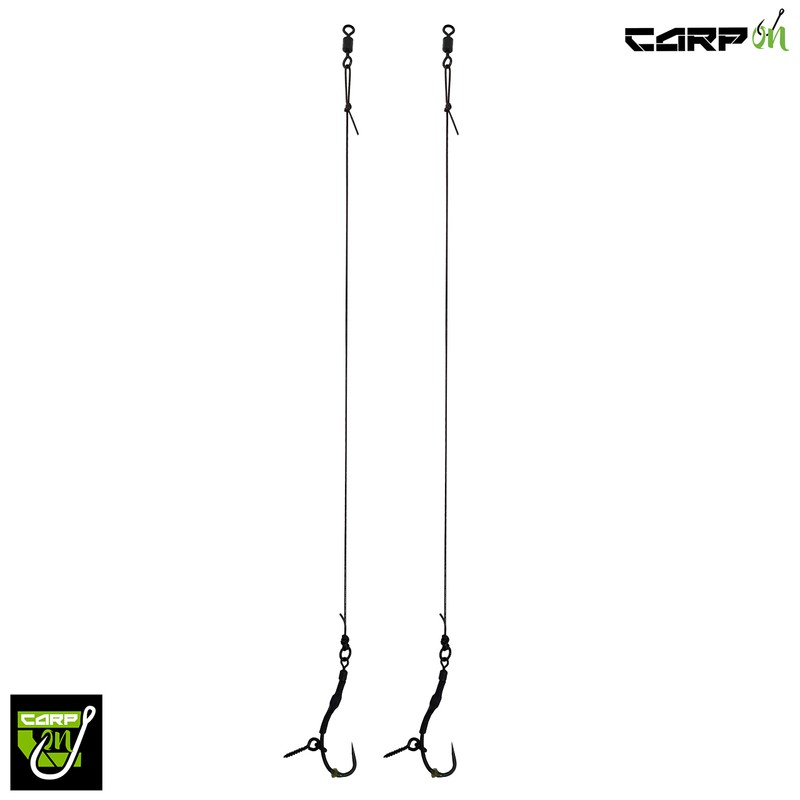 Carp On - 2 x SPINNER READY RIGS Size 6