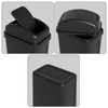 Zopnny 7 L Small Rubbish Bin, Trash Bin for Bathroom