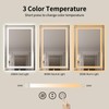 WTTY LED Bathroom Mirror 20"x 28" with Backlit and Front