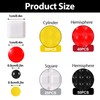 Bump Dots for Visually Impaired, 165pcs Braille Stickers(Red,Black,White,Yellow), Low Vision