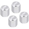 WORK(ワーク) エアバルブキャップ クローム 4個セット WORKAVC-CR
