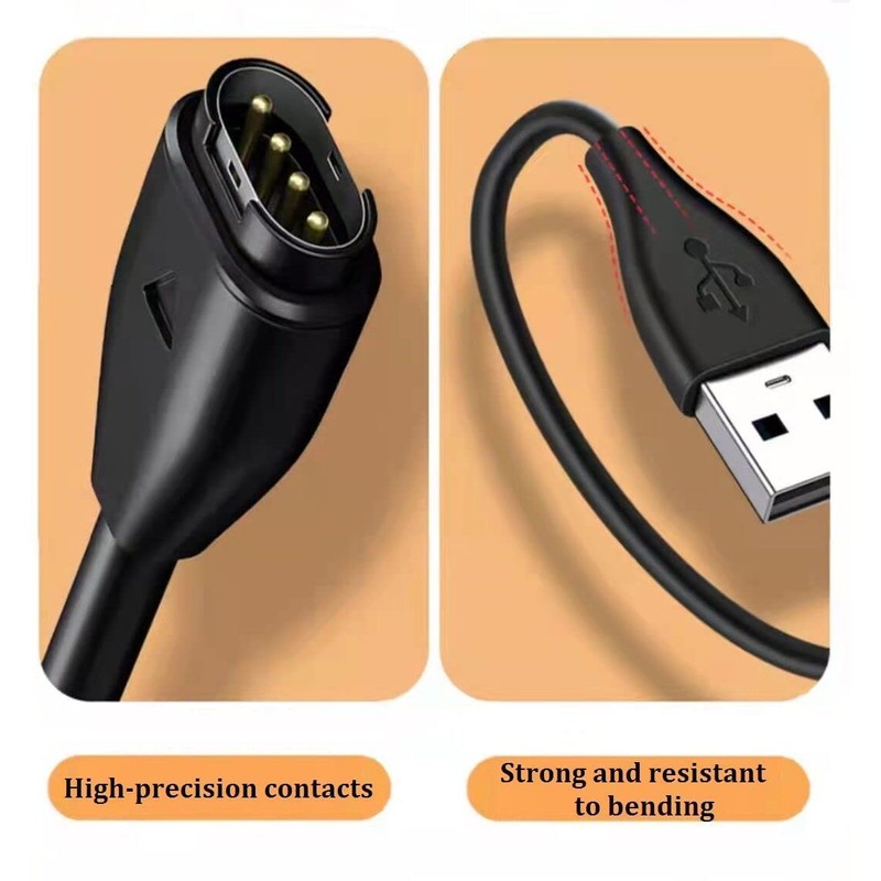 Austuo 3-Stücke Charger Cable Compatible with Garmin Vivoactive 3 4