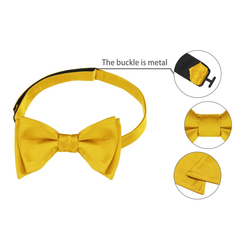 Allegra K Bowtie, Bowtie, Ribbon, Formal, Wedding, School Entrance Ceremony,