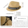 Comhats Mens Summer Straw Sun Hats for Beach Holiday Trilby
