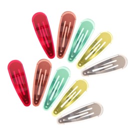 SAFIGLE 10pcs Snap Hair Clips for Cute Decorative Accessories for Women for Daily Use Birthdays and Festivals Durable and Hair Styling Tools