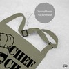 Geschenk mit Namen personalisiert by Shirtracer - Apron - Chefchef