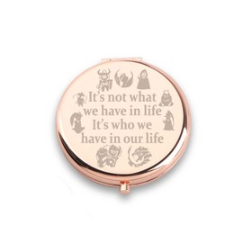 WUSUANED Anime Graphic Makeup Mirror Anime Inspired Mirror Cartoon Character Lover Gift Sung Gift