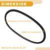 Partuto Drive Belt Motorcycle V-Belt for Yamaha GTR GTR AERO