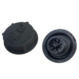 Radiator Cap, Coolant Tank Cap Cover, Coolant Tank Lid Black COMPATIBLE WITH FORD B MAX, C MAX, FIESTA, FOCUS, TRANSIT, CONNECT, COURIER, CUSTOM, MONDEO/MAZDA 2 SERIES 1301104, 30680002, LF5015205A