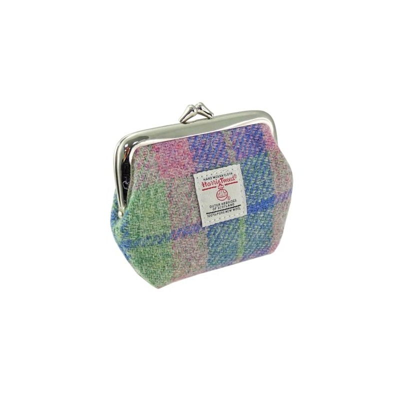 Glen Appin Small Clasp Purse Eigg (Colour 1353 Soft Blue
