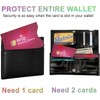 RFID Blocking Sleeves, 4 Pcs RFID Card Holder Blocking Sleeves