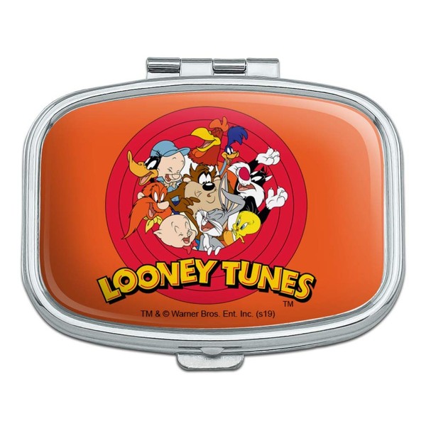 Looney Tunes Group Rectangle Pill Case Trinket Gift Box