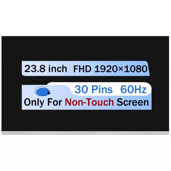 Universal New for HP M84858-001 M84858-002 23.8" FHD LCD Non-Touch