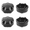 Rheedal 4Pcs 107.1mm/4.22Inch Center Caps for OEM Can-Am Wheel Rim