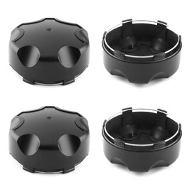 Rheedal 4Pcs 107.1mm/4.22Inch Center Caps for OEM Can-Am Wheel Rim Replacement 705401318 Hub Cap,(Matt Black Out 107.1mm/4.22in, Inner 104mm/4.09in)