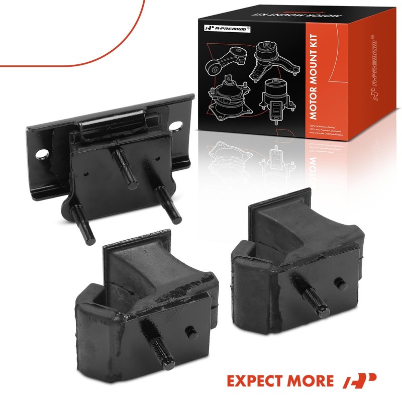 A-Premium 3PCS Engine Motor Mount and Transmission Mount Set Compatible