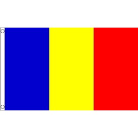 Romania Flag 5ft x 3ft