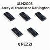 5 PEZZI array di transistor darlington ULN2003 ULN2003A SMD SOIC-16