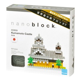 Kawada Nanoblock Kumamoto Castle Building Kit