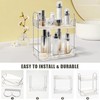 TENDER EPOCH Bathroom Counter Organizer Countertop Storage Skincare Countertop Makeup