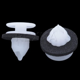 Rexka Moulding Clip with Sealer for Nissan 76847-1JB0A (Pack of 20)