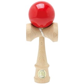 Ikeda Kogyosha 000046400 Competition Kendama Kodama Red Kendama