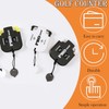 2 Pack Mini Golf Score Shot Stroke Counter Clicker with