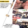 03336 Cable Stop Assortment, 24 Pack Universal fit Control Cables,