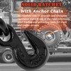 IBITION 4 Pack Car Tie Down Straps for Trailers with