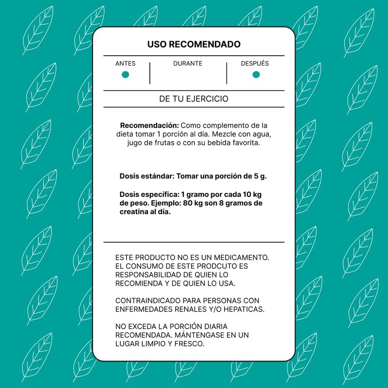 Bemestar Wellness | Creatina Monohidratada de Alta Pureza En Polvo