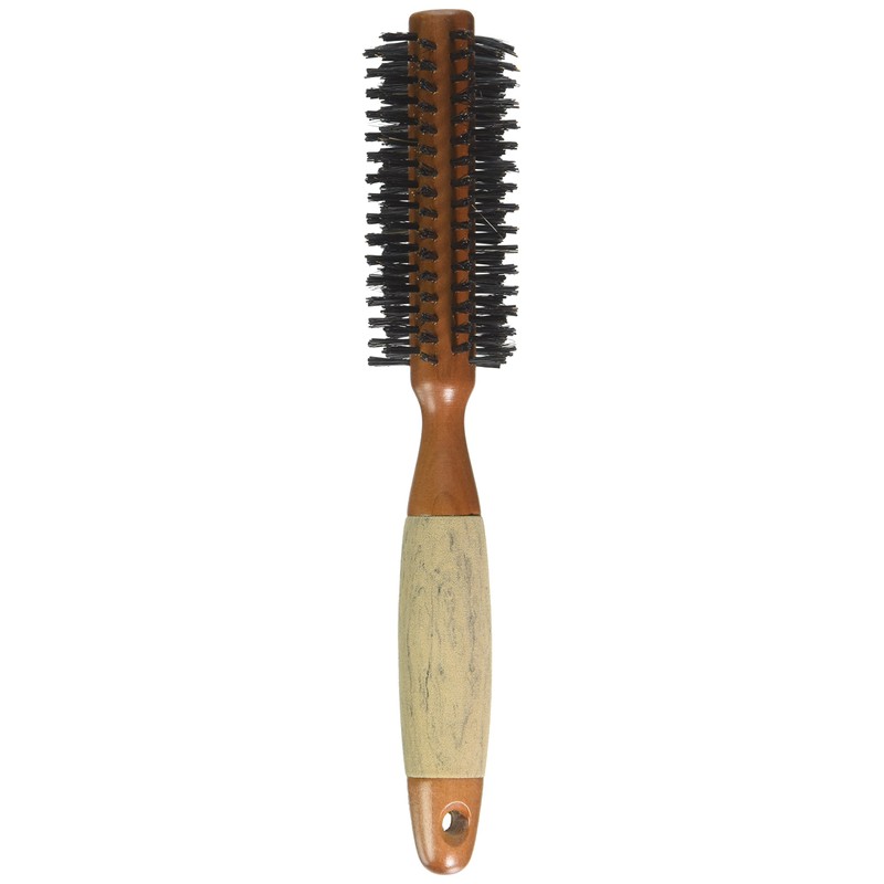 Creative Hair Brushes Classic Round Boar Bristle Sustainable Wood 1.5"