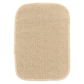 Gramercy 17 in. x 24 in. Washable Bath Rug Champagne