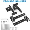 Sidasu 2 Pack Headboard Brackets for Metal Adjustable Bed,Universal Adjustable