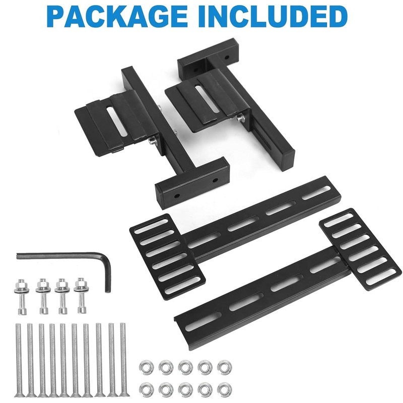 Sidasu 2 Pack Headboard Brackets for Metal Adjustable Bed,Universal Adjustable