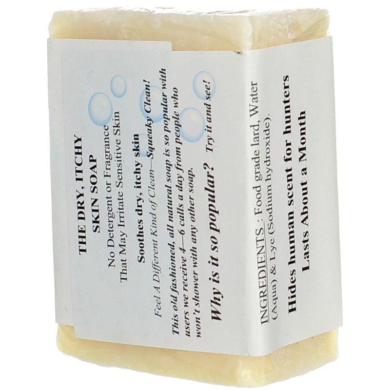 Grandma's Pure Lye Soap Bar - 6.0 oz Unscented Face