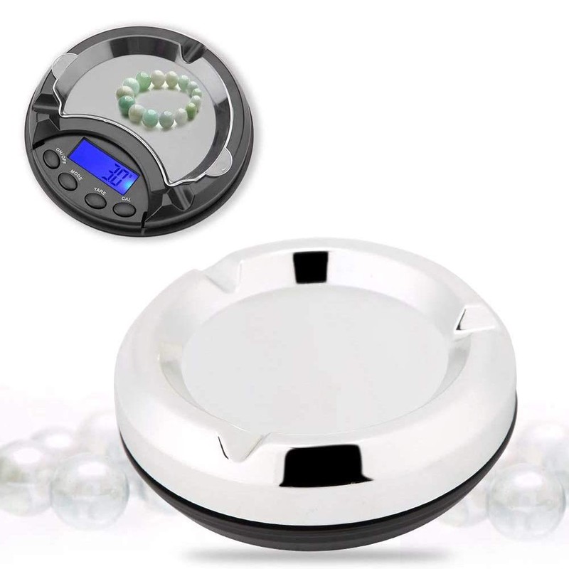 200g/0.01g Portable Ashtray Electronic Jewelry Scale, Digital Jewelry Precision Scale