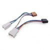 vhbw Car Radio ISO Adapter Compatible with Toyota Corolla E10