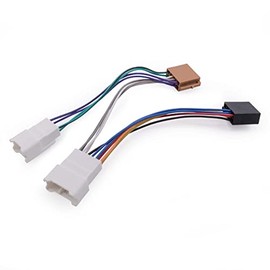 vhbw Car Radio ISO Adapter Compatible with Toyota Corolla E10 (1992-1997), E11 (1997-2002), E12J (2002-2007) Car Model