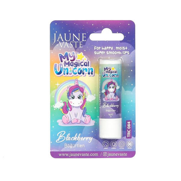 JAUNE VASTE Kıds Unicorn (Böğürtlen) Lip Balm 5gr