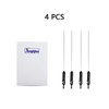 4 Portable Hearing Aid Brushes with Magnet & Long Soft