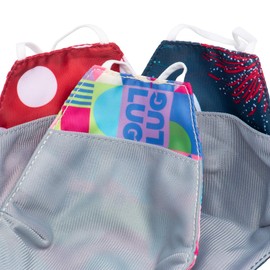 BEAKER 2 REUSABLE FACE COVERING 3PK SMALL, MAGIC PLACES SET