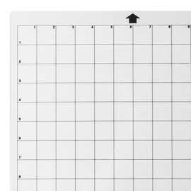 Lialina ® Cutting Mat for All Standard Electric Cutting Plotters/Grids in cm & Inch/Format 30 x 30 cm 12 x 12 Inch/Must-Have for All Creative DIY Fans
