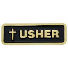 Latin Cross Usher Badge