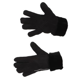 Harrys-Collection Women's Real Lambskin Glove, black