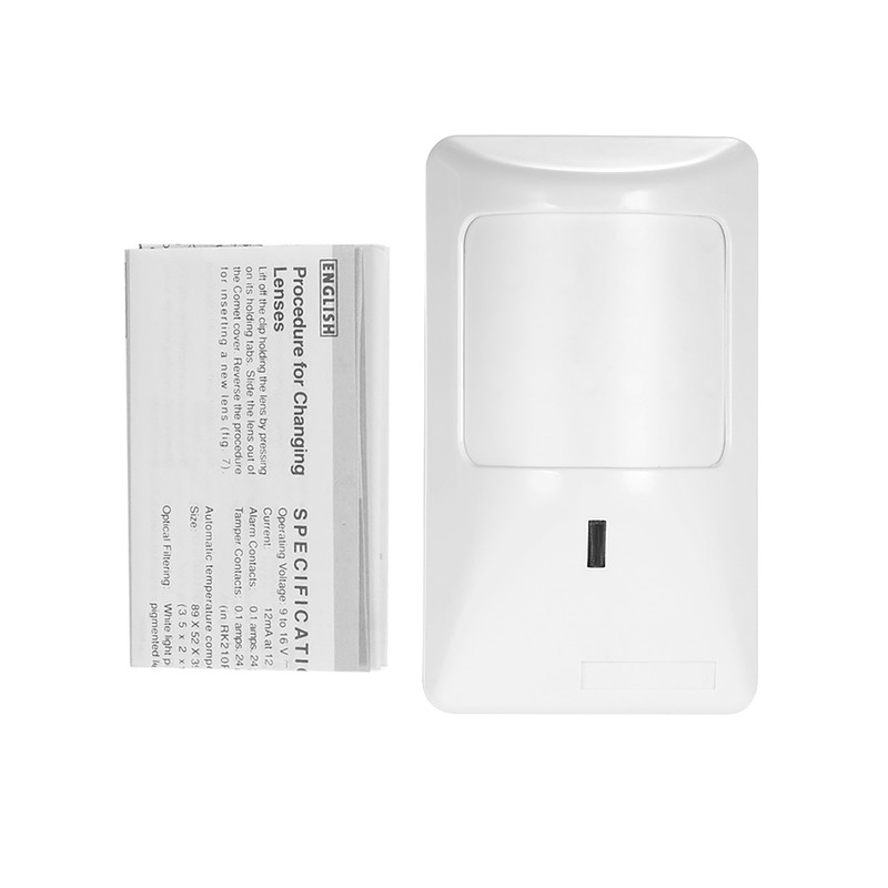 Anti-Pet PIR Motion Sensor Wired Alarm Dual Infrared Detector Pet