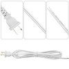 Fiada 3 Pack Lamp Cord with Molded Plug, Lamp Cord