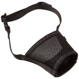 PetSafe Dog Muzzle - Comfortable Padding - Adjustable Sizing - Prevents Biting - Allows Room to Pant - Perfect for Visits to The Vet or Groomer, Medium