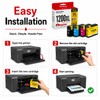 Vowdicua PGI-1200XL Ink Cartridge 4-Pack High Yield Replacement for Canon